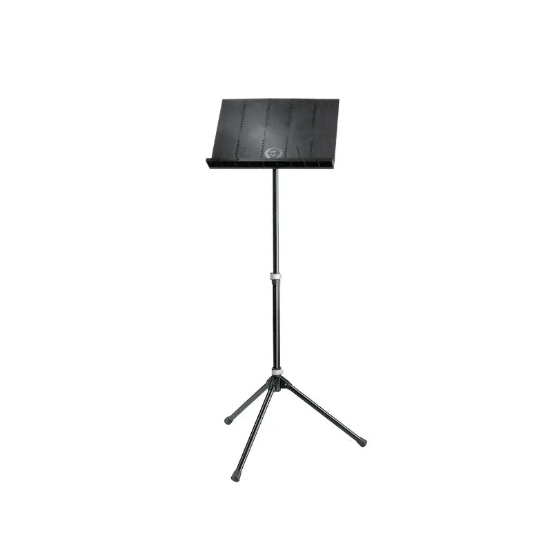 K&M 12120 Orchesternotenständer Schwarz mit faltbarer Notenplatte