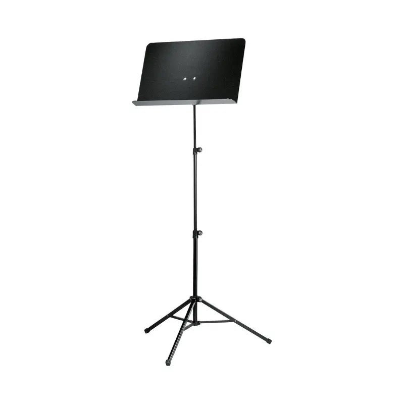 K&M 10068 Notenständer für Schule & Orchester – klappbar, höhenverstellbar, Aluminium
